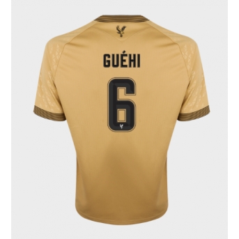 Billige Fotballdrakt Crystal Palace Marc Guehi #6 Replika Bortedrakt 2025-26 Kortermet